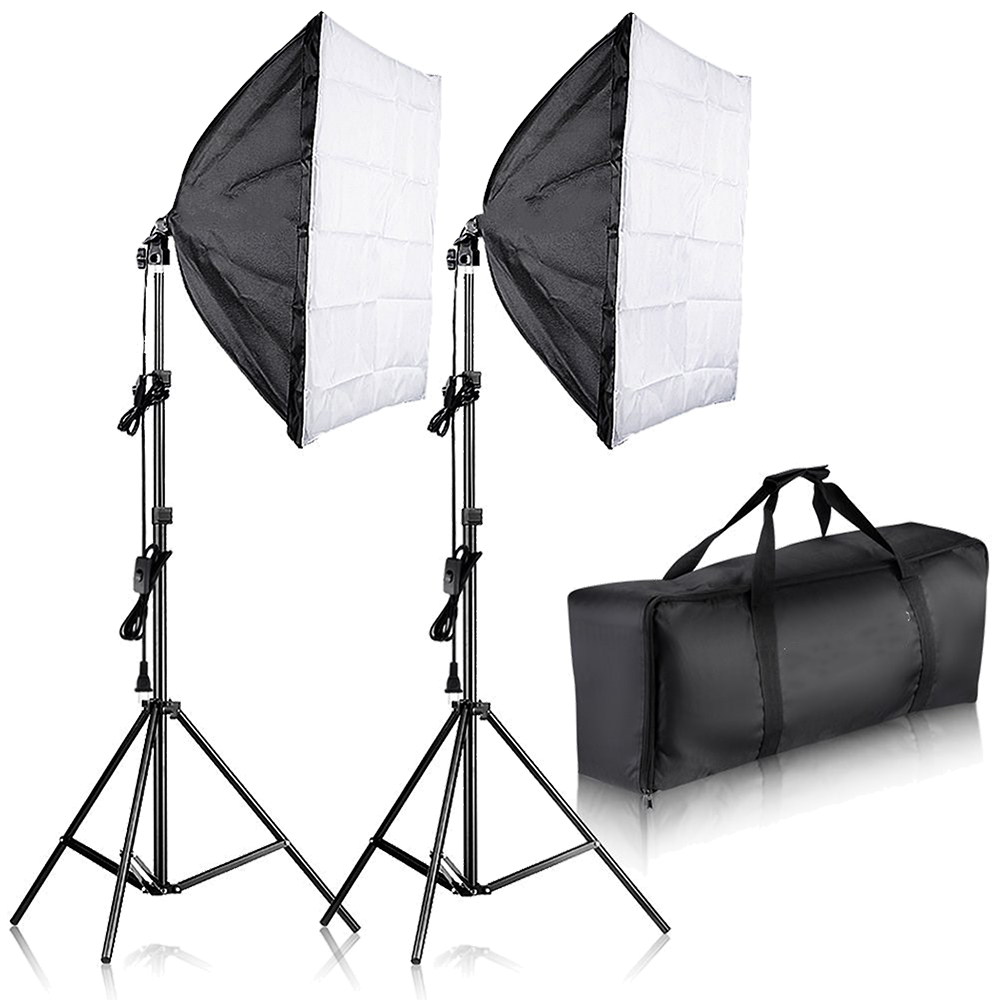 Softbox Lighting Kit Photography Continuous Lighting System