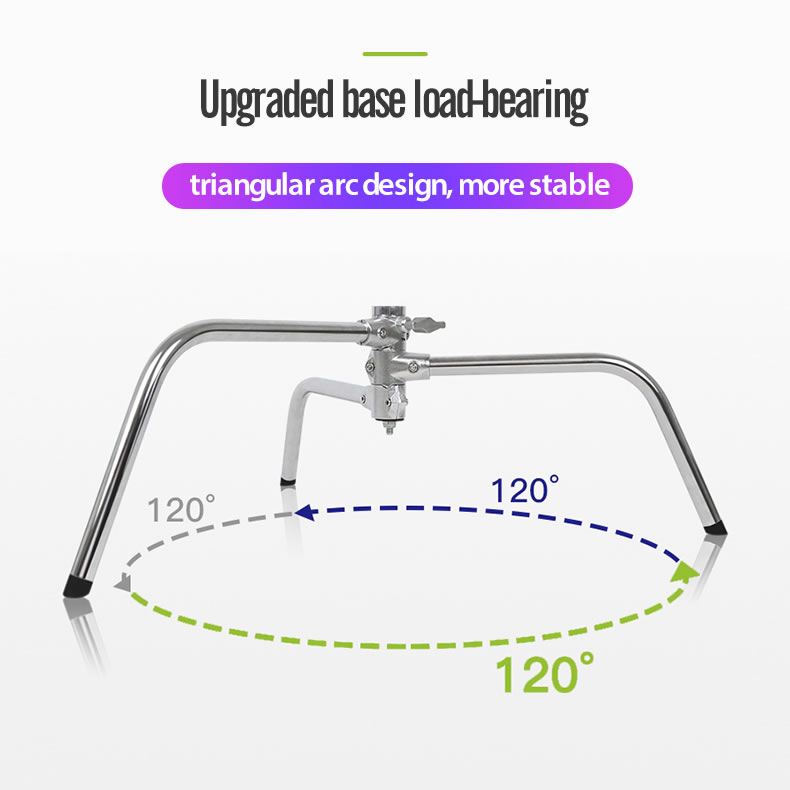 Photo Studio Heavy C Stand Support