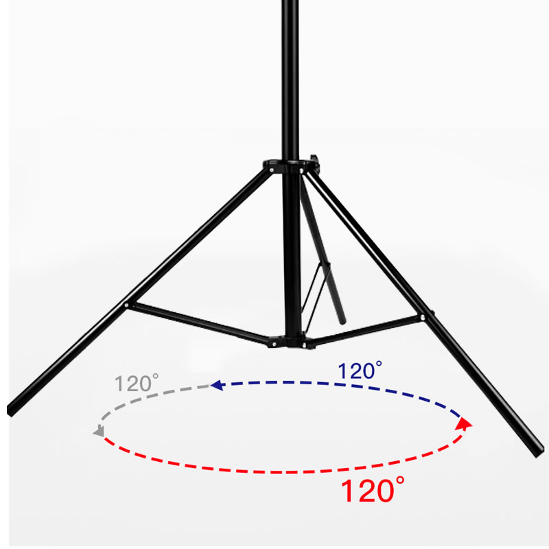 Heavy Duty Aluminum Alloy Photography Photo Studio Light Stands