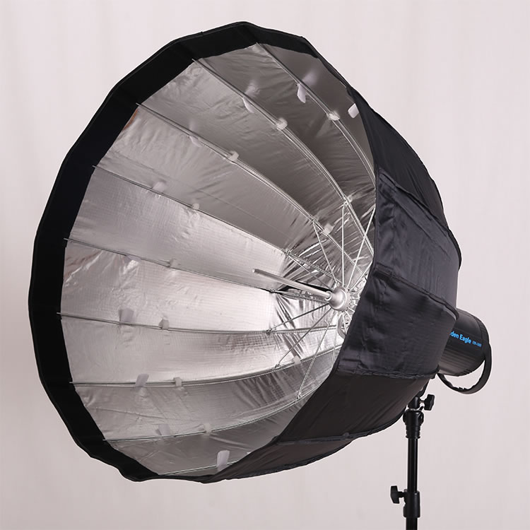 OEM ODM Deep parabolic bowens mount softbox with diffuser grid Carrying Bag