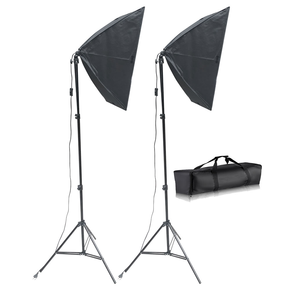 Softbox Lighting Kit Photography Studio Light Professional Continuous Light System