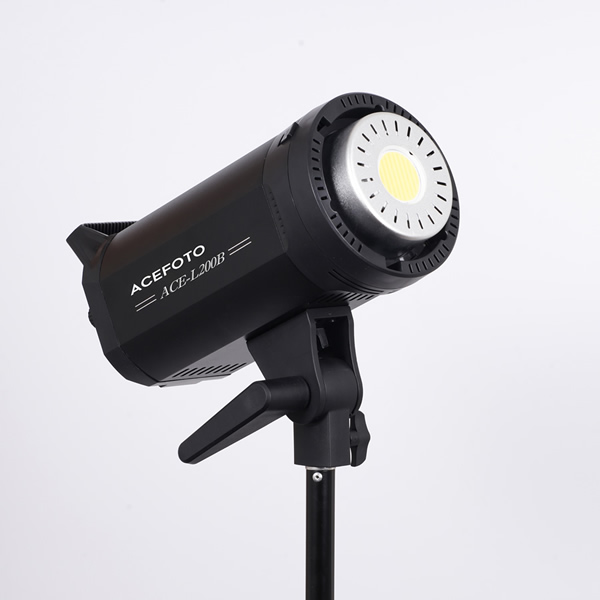 200W Video Light Bi-Color COB Photography Lighting with Bowens Mount & Remote Control, YouTube Studio Light for Film Recording