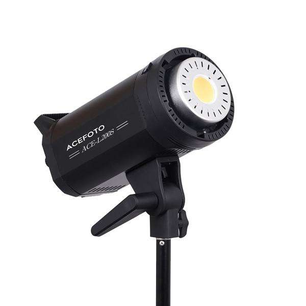 200W LED Video Light, Daylight 5600K Continuous Output Lighting LED COB Light with remote  Control, Led Spotlight for YouTube Studio Photography